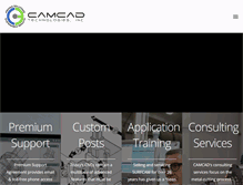 Tablet Screenshot of camcadtech.com